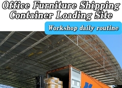 عکاسی در محل حمل و نقل و بارگذاری مبلمان اداری