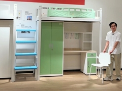 مستقر استوار، همه کاره و با امنیت بالا تخت آپارتمان دانشجویی زیر میز