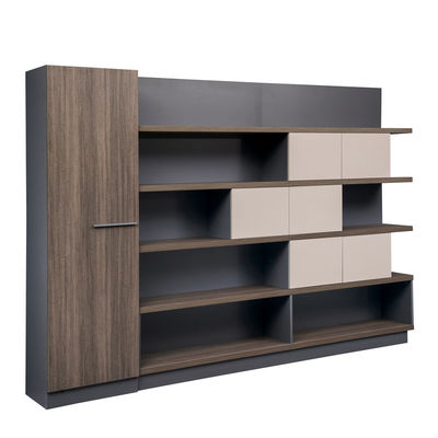 2950 X 395 X 2000mm Modern Wooden Filing Cabinets Indoor