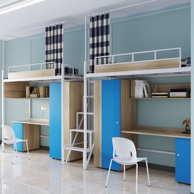 Stability and security strong double bed under the table simple modern apartment bed