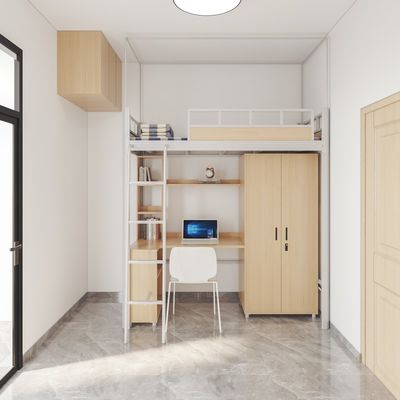 خرید در راستای طراحی مدرن با قاب پرده تخت و پشتیبانی از سفارشی کردن پرده تخت خواب خوابگاه دانشجویی زیر میز تخت online manufacture