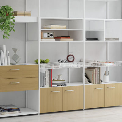 Rectangular File Cabinet Large Storage Space and Easy Access to Items with Drawers