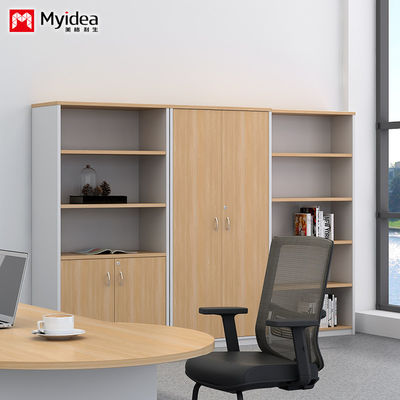 Modern Office Storage Solution Wooden Filing Cabinet for Documents and Materials 800*400*820 Stand Material Lockable Design