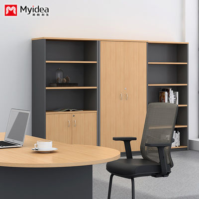 Modern Office Storage Solution Wooden Filing Cabinet for Documents and Materials 800*400*820 Stand Material Lockable Design