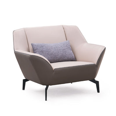 Modern Three Person Office Leather Sofa For Business Hotel Reception And Reception Room