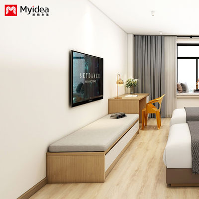 خرید میز کابینت چوبی تک نفره با کشوهای جانبی و صفحه میز اداری که در طراحی سفارشی مبلمان تجاری استفاده می شود online manufacture