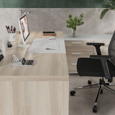 Office Desk, Boss'S Desk, Simple And Modern, CEO'S Desk, Office Furniture, Guangdong Light Luxury Manager'S Desk, Supervisor'S Desk