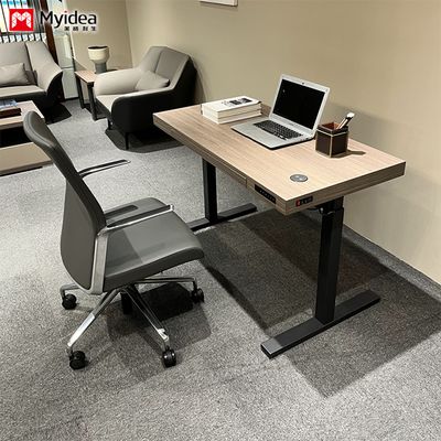 خرید میز کار اجرایی ساده و راحت، میز بالابر تک موتوره بی صدا، میز طراحی پایدار و چند منظوره برای استفاده در دفتر online manufacture