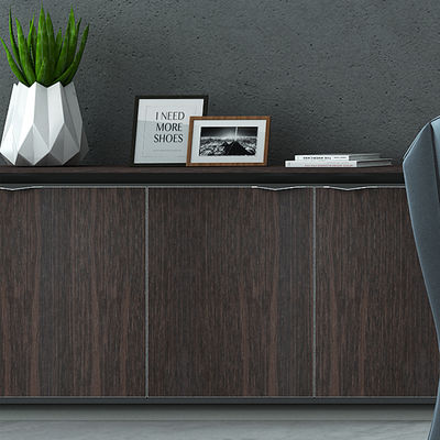 Source Factory Dark Color Side Cabinet Office Company Tea Water Cabinet Storage Practical Cabinet