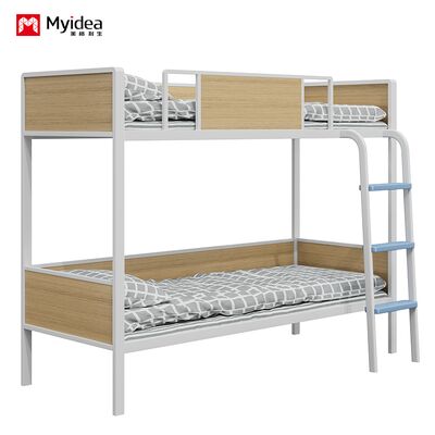 خرید سفارشی سازی Myvidea آپارتمان تخت تخت با لوله های ضخیم، تخت کودکان مدرسه، تخت دو لایه ای online manufacture