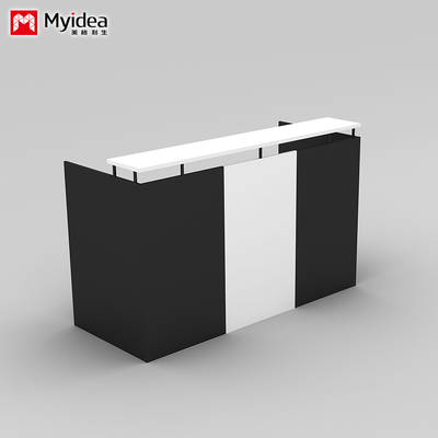 High Quality Company Front Desk Office Furniture Hotel Restaurant Store Reception Desk Simple Modern Counter