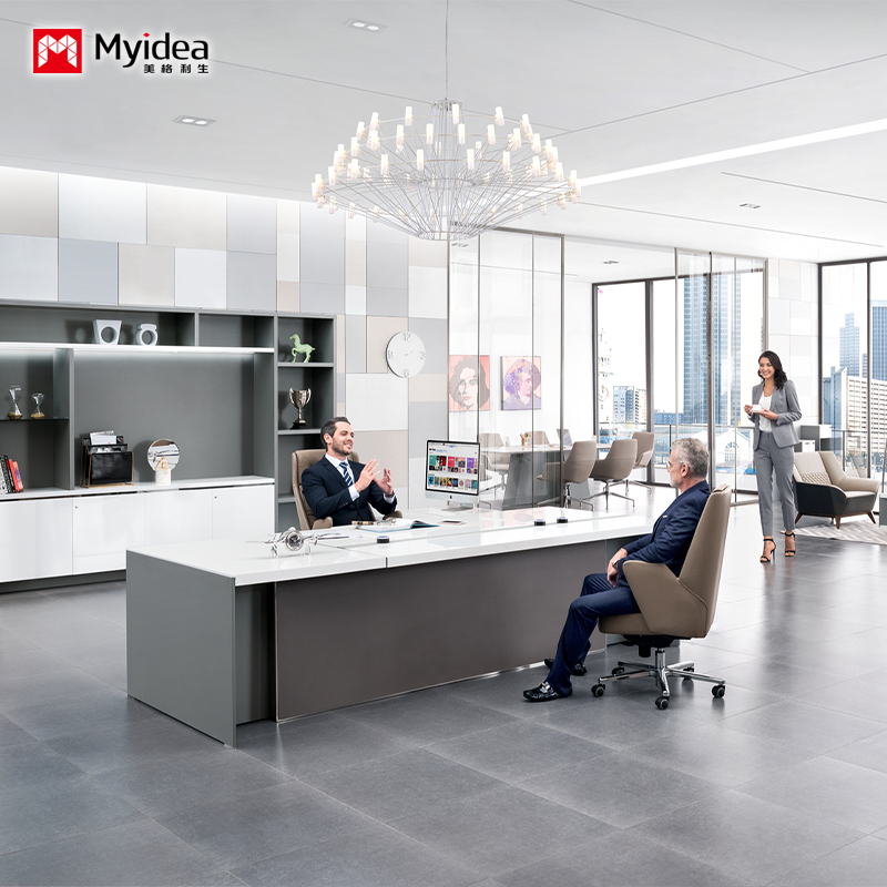 customization general manager of atmosphere，boss's desk，large class desk，design sense，L-shaped office desk，office furniture