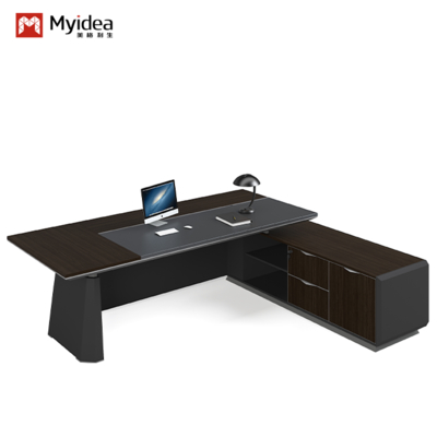 میز و صندلی ترکیبی مدرن ساده میز دفتر رئیس جدید سبک چینی میز بزرگ کلاس میز ریاست تک میز مدیر مبلمان اداری