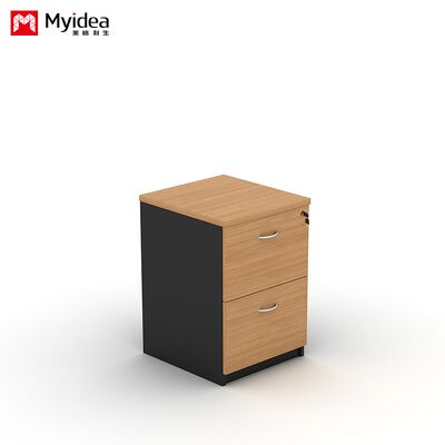 سفارشی سازی ترکیبی کابینت ثابت قفل قابل برای دفتر، کابینت پایین ساده میز کنار با کشو برای ذخیره اقلام