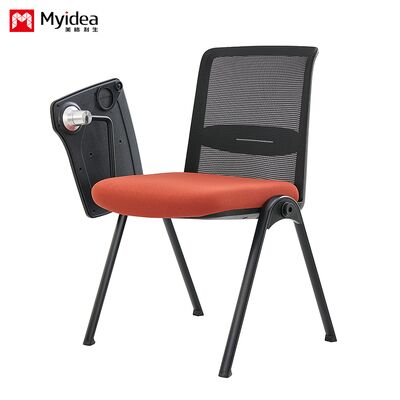 اتاق جلسات دفتر، اتاق آموزش، صندلی پلاستیکی با میز کوچک، اتصال بند