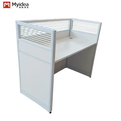 میز های کاری مدرن چوبی با صفحه شیشه ای برای ساخت ایستگاه های کاری اداری